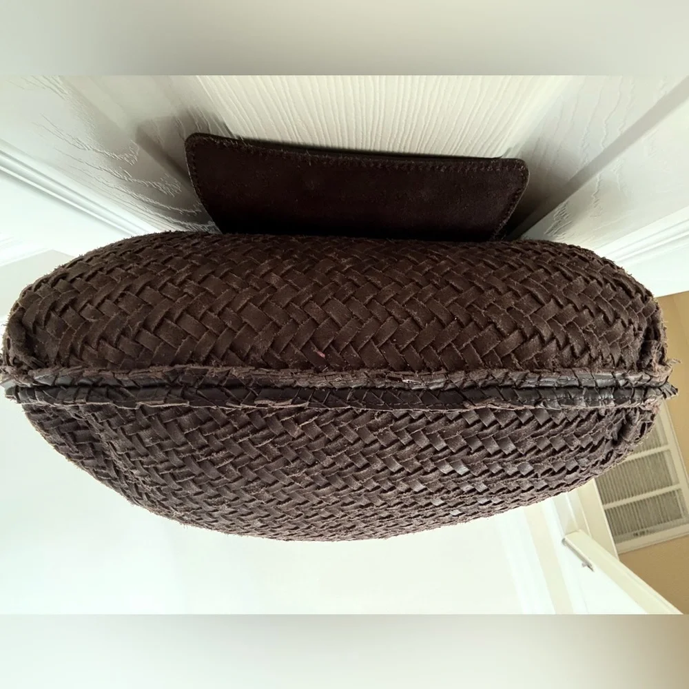 Madewell The Essential Curve Shoulder Bag - Dark Brown - Picture 10 of 14